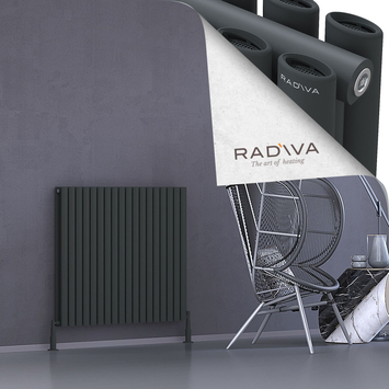 Radiva - Tano Radiateur En Aluminium 900x1036 Anthracite Foncé