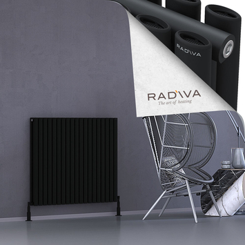 Radiva - Tano Radiateur En Aluminium 900x1094 Noir