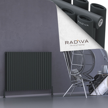 Radiva - Tano Radiateur En Aluminium 900x1326 Anthracite Foncé
