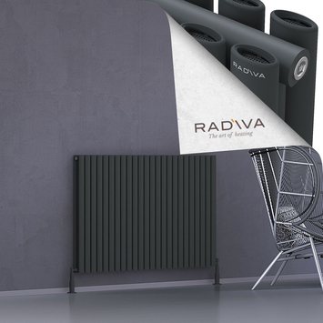 Radiva - Tano Radiateur En Aluminium 900x1384 Anthracite Foncé