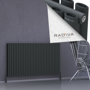 Radiva - Tano Radiateur En Aluminium 900x1848 Anthracite Foncé