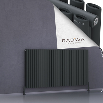 Radiva - Tano Radiateur En Aluminium 900x1964 Anthracite Foncé