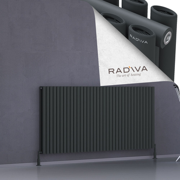 Radiva - Tano Radiateur En Aluminium 900x2022 Anthracite Foncé