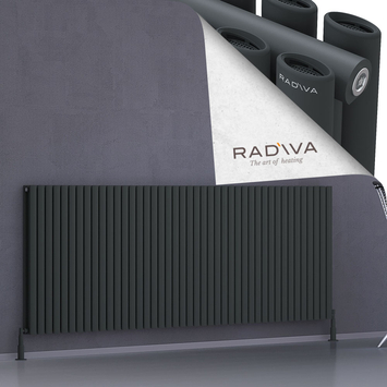 Radiva - Tano Radiateur En Aluminium 900x2486 Anthracite Foncé