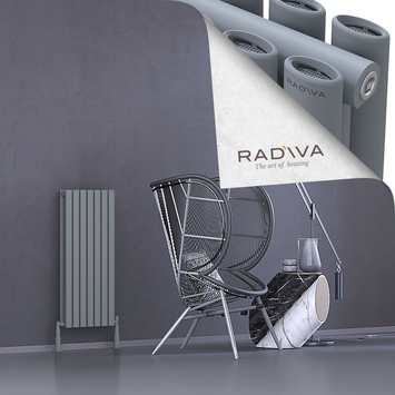 Radiva - Tano Radiateur En Aluminium 900x398 Gris