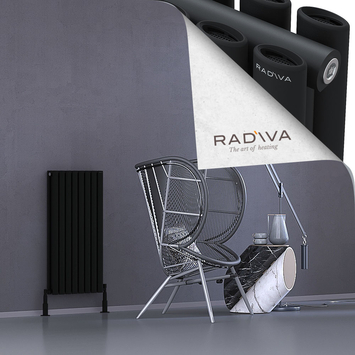 Radiva - Tano Radiateur En Aluminium 900x456 Noir