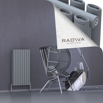 Radiva - Tano Radiateur En Aluminium 900x514 Gris