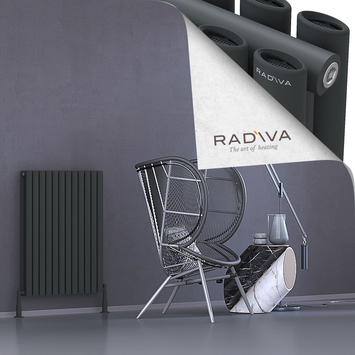 Radiva - Tano Radiateur En Aluminium 900x688 Anthracite Foncé