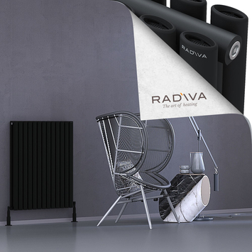 Radiva - Tano Radiateur En Aluminium 900x746 Noir