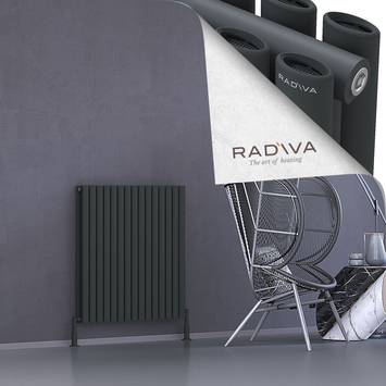 Radiva - Tano Radiateur En Aluminium 900x862 Anthracite Foncé