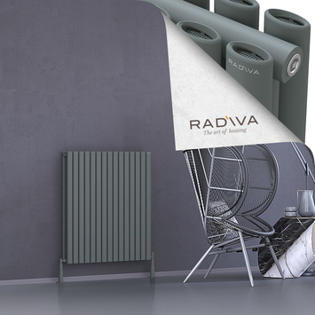 Radiva - Tano Radiateur En Aluminium 900x862 Anthracite