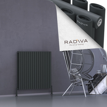 Radiva - Tano Radiateur En Aluminium 900x978 Anthracite Foncé