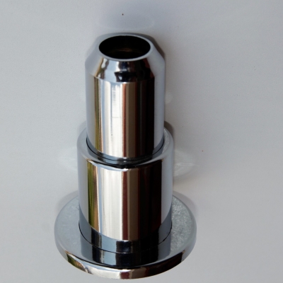 Single Radiator Tube Hiding Sleeve Stringed Plastic Chrome Single Radiator Tube Hiding Sleeve Stringed Plastic Chrome