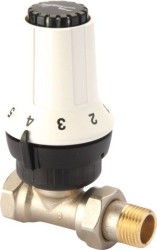 Radiva - Termostatik Radyatör Vanası 1/2'' Düz
