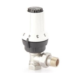 Radiva - Termostatik Radyatör Vanası 1/2'' Köşe