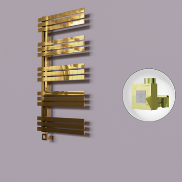 - Thames Dekoratif Elektrikli Havlupan 500x1200 Altın (KTX1 Termostat) 300W  - Thames Dekoratif Elektrikli Havlupan 500x1200 Altın (KTX1 Termostat) 300W