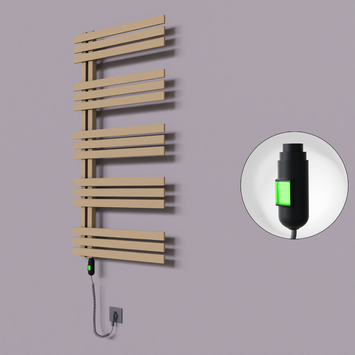 - Thames Dekoratif Elektrikli Havlupan 500x1200 Kapuçino (On/Off Düğmeli) 600W  - Thames Dekoratif Elektrikli Havlupan 500x1200 Kapuçino (On/Off Düğmeli) 600W