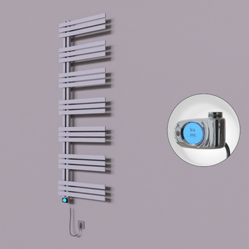 Radiva - Thames Dekoratif Elektrikli Havlupan 500x1800 Gri (Musa Termostat) 900W
