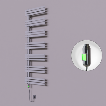 Radiva - Thames Dekoratif Elektrikli Havlupan 500x1800 Gri (On/Off Düğmeli) 900W