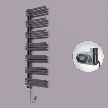  - Thames Dekoratif Elektrikli Havlupan 500x1800 Koyu Antrasit (Thesis Termostat) 900W