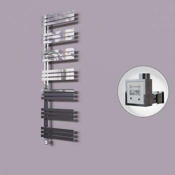  - Thames Dekoratif Elektrikli Havlupan 500x1800 Krom (KTX3 Termostat) 600W