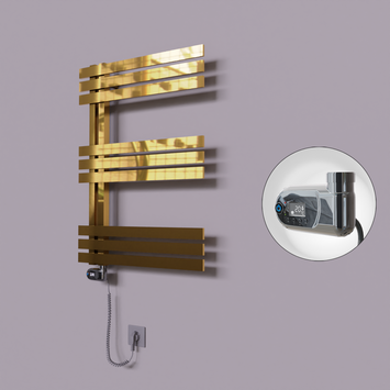 - Thames Dekoratif Elektrikli Havlupan 500x800 Altın (Thesis Termostat) 200W  - Thames Dekoratif Elektrikli Havlupan 500x800 Altın (Thesis Termostat) 200W