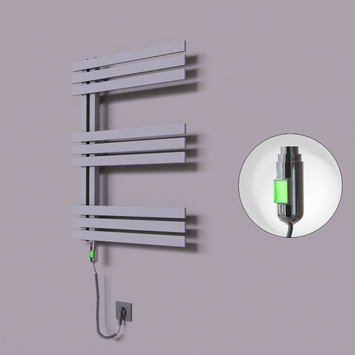 - Thames Dekoratif Elektrikli Havlupan 500x800 Gri (On/Off Düğmeli) 300W  - Thames Dekoratif Elektrikli Havlupan 500x800 Gri (On/Off Düğmeli) 300W