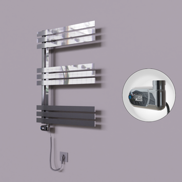 Radiva - Thames Dekoratif Elektrikli Havlupan 500x800 Krom (Thesis Termostat) 200W