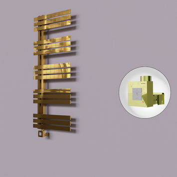 - Thames Dekoratif Elektrikli Havlupan 600x1200 Altın (KTX1 Termostat) 300W  - Thames Dekoratif Elektrikli Havlupan 600x1200 Altın (KTX1 Termostat) 300W