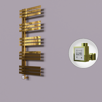 - Thames Dekoratif Elektrikli Havlupan 600x1200 Altın (KTX3 Termostat) 300W  - Thames Dekoratif Elektrikli Havlupan 600x1200 Altın (KTX3 Termostat) 300W