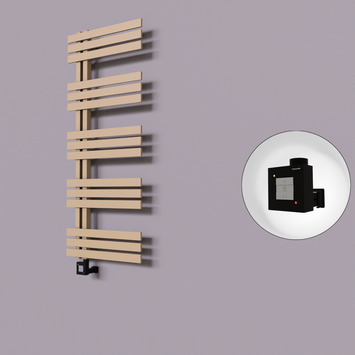  - Thames Dekoratif Elektrikli Havlupan 600x1200 Kapuçino (KTX1 Termostat) 600W