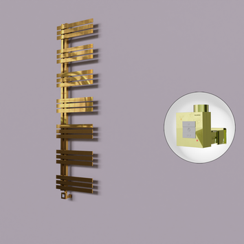 - Thames Dekoratif Elektrikli Havlupan 600x1800 Altın (KTX1 Termostat) 600W  - Thames Dekoratif Elektrikli Havlupan 600x1800 Altın (KTX1 Termostat) 600W