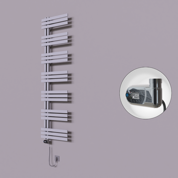 Radiva - Thames Dekoratif Elektrikli Havlupan 600x1800 Gri (Thesis Termostat) 900W