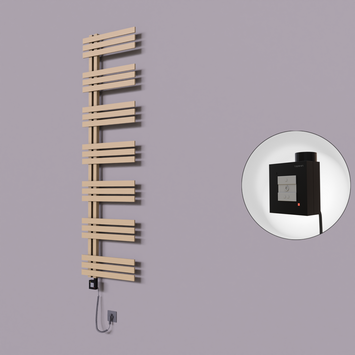  - Thames Dekoratif Elektrikli Havlupan 600x1800 Kapuçino (KTX1 Termostat) 1000W Spiral Kablolu