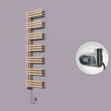 Radiva - Thames Dekoratif Elektrikli Havlupan 600x1800 Kapuçino (Thesis Termostat) 900W