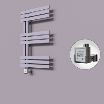 - Thames Dekoratif Elektrikli Havlupan 600x800 Gri (KTX3 Termostat) 300W  - Thames Dekoratif Elektrikli Havlupan 600x800 Gri (KTX3 Termostat) 300W