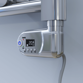 Radiva - Thesis Dual Towel Warmer Resistance Controller Chrome