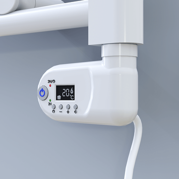 Radiva - Thesis Dual Towel Warmer Resistance Controller White
