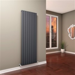 Radiva - Type 10V Decorative Radiator 1800x588 Anthracite (Vertical Radiator)