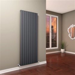 Radiva - Tip 10V Dekoratif Radyatör 1800x662 Antrasit (Dikey Radyatör)
