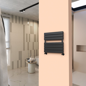 Radiva - Tip 20H Dekoratif Havlupan 600x588 Mat Siyah