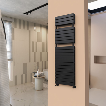 Radiva - Tip 21H Dekoratif Havlupan 500x1624 Mat Siyah