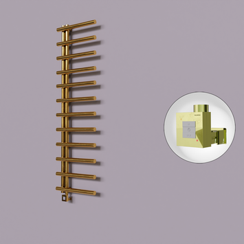  - Tuna Dekoratif Elektrikli Havlupan 500x1750 Altın (KTX1 Termostat) 300W