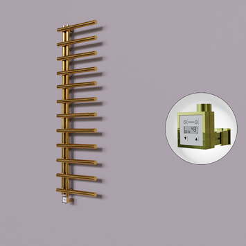  - Tuna Dekoratif Elektrikli Havlupan 500x1750 Altın (KTX3 Termostat) 300W
