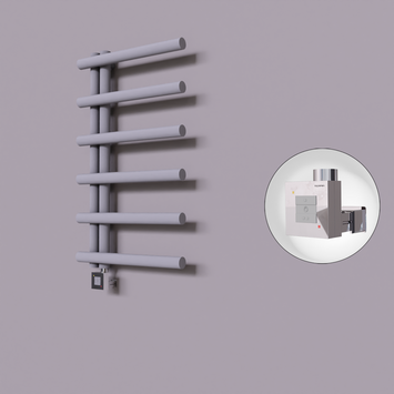- Tuna Dekoratif Elektrikli Havlupan 500x850 Gri (KTX1 Termostat) 300W  - Tuna Dekoratif Elektrikli Havlupan 500x850 Gri (KTX1 Termostat) 300W