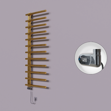  - Tuna Dekoratif Elektrikli Havlupan 600x1750 Altın (Thesis Termostat) 600W