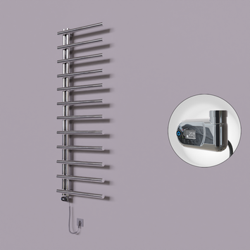  - Tuna Dekoratif Elektrikli Havlupan 600x1750 Krom (Thesis Termostat) 600W