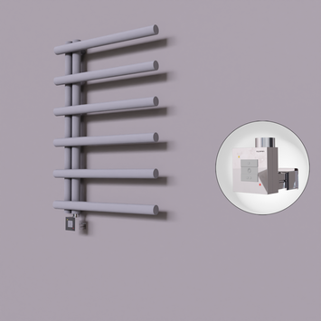 - Tuna Dekoratif Elektrikli Havlupan 600x850 Gri (KTX1 Termostat) 300W  - Tuna Dekoratif Elektrikli Havlupan 600x850 Gri (KTX1 Termostat) 300W