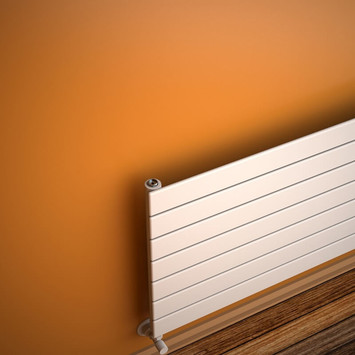 Radiva - Type 10H Decorative Radiator 514x1300 White (Thin Radiator)