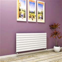 Radiva - Type 10H Decorative Radiator 588x1200 White (Thin Radiator)